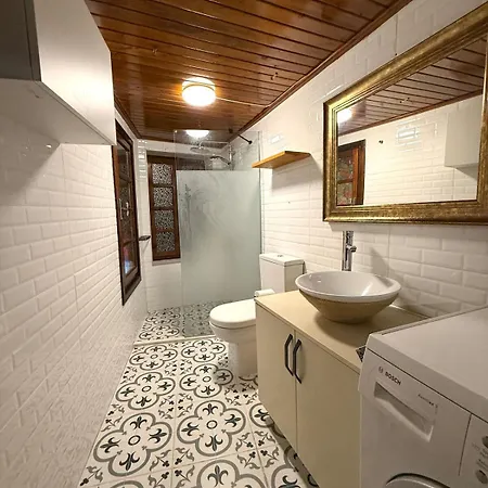 Pet-friendly 3-story Bohemian Greek House W Garden Villa Ayvalik